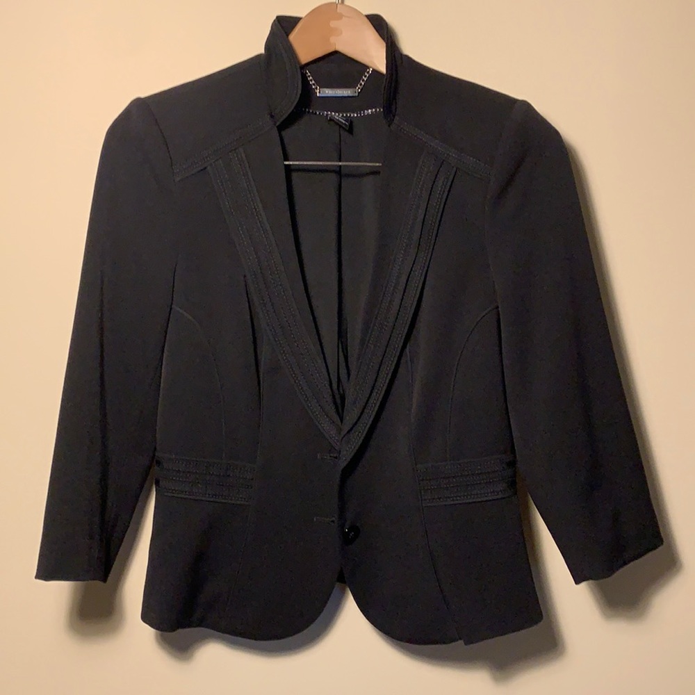 WHBM Black Blazer